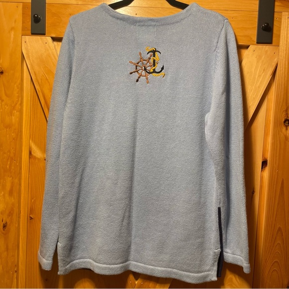 Nautical Themed Women’s Sweater - Picture 8 of 9